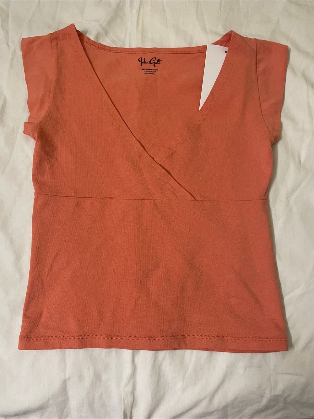 Brandy Melville Rosa Coral Amara Top